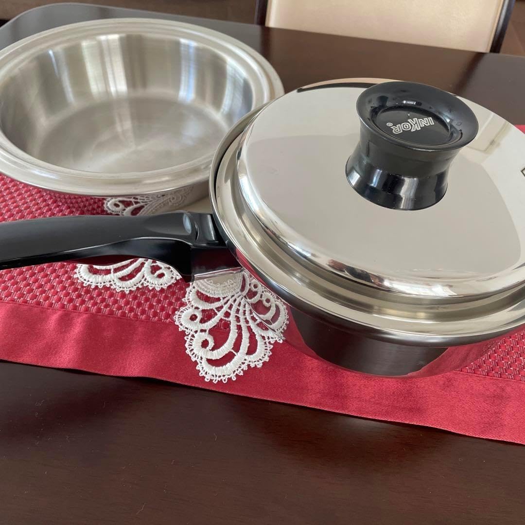 インコア鍋（INKOR）1コート インコア inkor ガス仕様 小フライパン 蓋